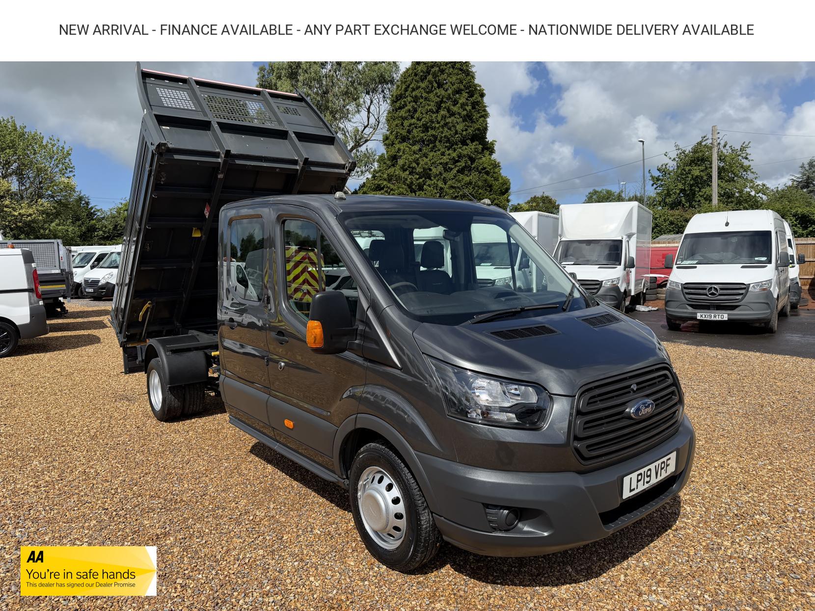 2019 Ford Transit 2.0 350 EcoBlue Chassis Double Cab 4dr Diesel Manual RWD L3 H1 Euro 6 (DRW) (130 ps) - Image 1