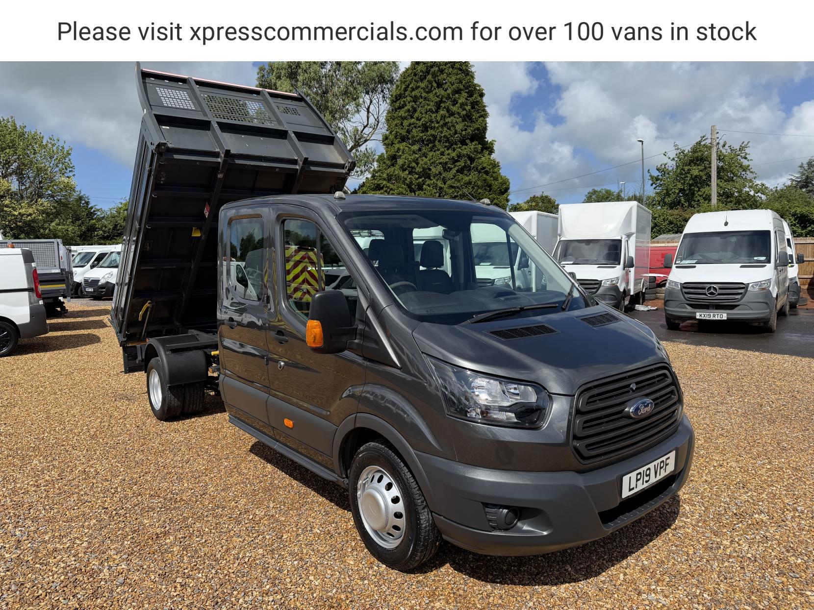 2019 Ford Transit 2.0 350 EcoBlue Chassis Double Cab 4dr Diesel Manual RWD L3 H1 Euro 6 (DRW) (130 ps) - Thumbnail 4