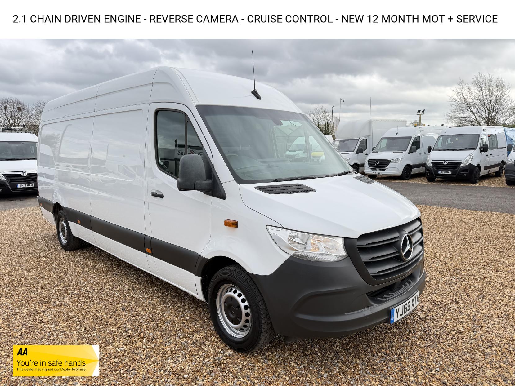 Mercedes-Benz Sprinter 2.1 311 CDI Panel Van 5dr Diesel Manual RWD L3 H2 Euro 6 (114 ps)