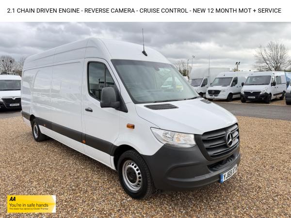 Mercedes-Benz Sprinter 2.1 311 CDI Panel Van 5dr Diesel Manual RWD L3 H2 Euro 6 (114 ps)