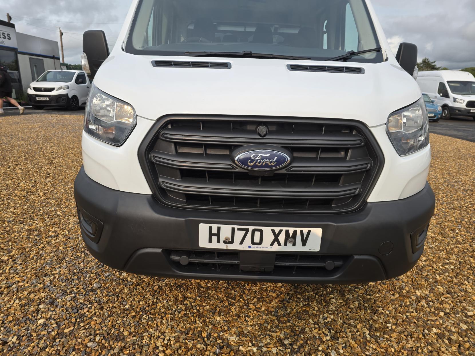 Ford Transit 2.0 350 EcoBlue Leader Tipper Double Cab 4dr Diesel Manual RWD L3 Euro 6 (s/s) (1-Way, Aluminium, 1-Stop) (130 ps)