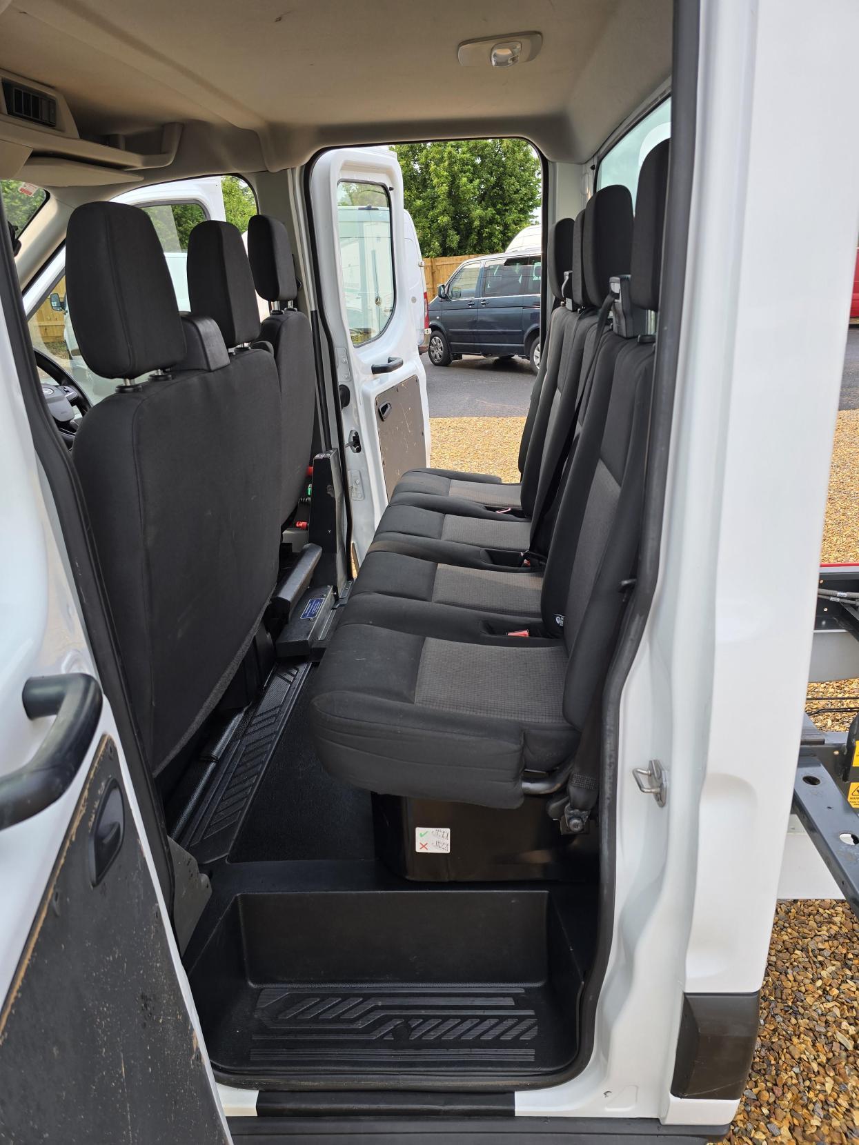 Ford Transit 2.0 350 EcoBlue Leader Tipper Double Cab 4dr Diesel Manual RWD L3 Euro 6 (s/s) (1-Way, Aluminium, 1-Stop) (130 ps)