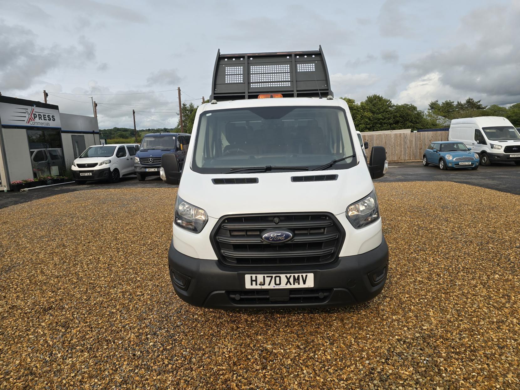 Ford Transit 2.0 350 EcoBlue Leader Tipper Double Cab 4dr Diesel Manual RWD L3 Euro 6 (s/s) (1-Way, Aluminium, 1-Stop) (130 ps)