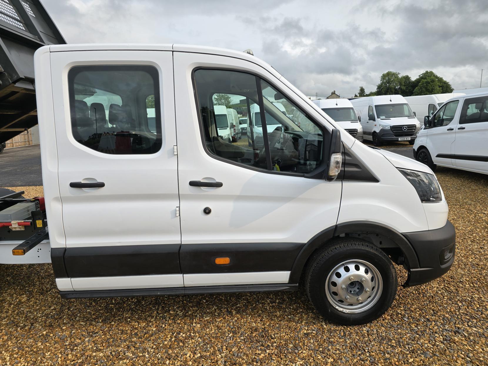 Ford Transit 2.0 350 EcoBlue Leader Tipper Double Cab 4dr Diesel Manual RWD L3 Euro 6 (s/s) (1-Way, Aluminium, 1-Stop) (130 ps)