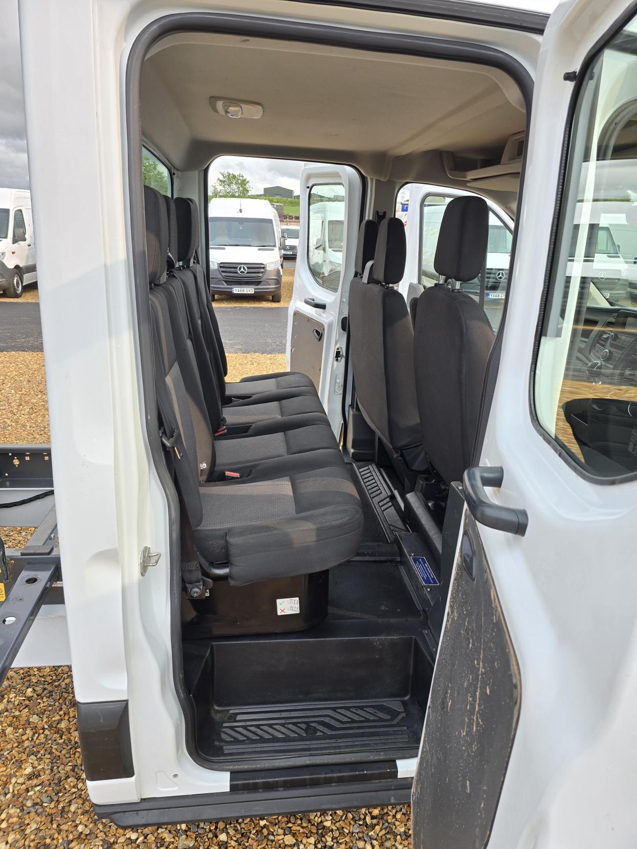 Ford Transit 2.0 350 EcoBlue Leader Tipper Double Cab 4dr Diesel Manual RWD L3 Euro 6 (s/s) (1-Way, Aluminium, 1-Stop) (130 ps)