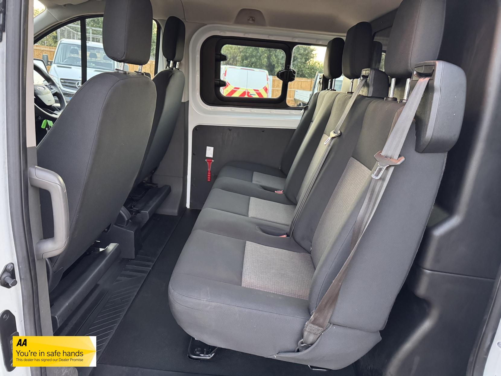 Ford Transit Custom 2.0 280 EcoBlue Crew Van Double Cab 5dr Diesel Manual L1 H1 Euro 6 (5 Seat) (105 ps)