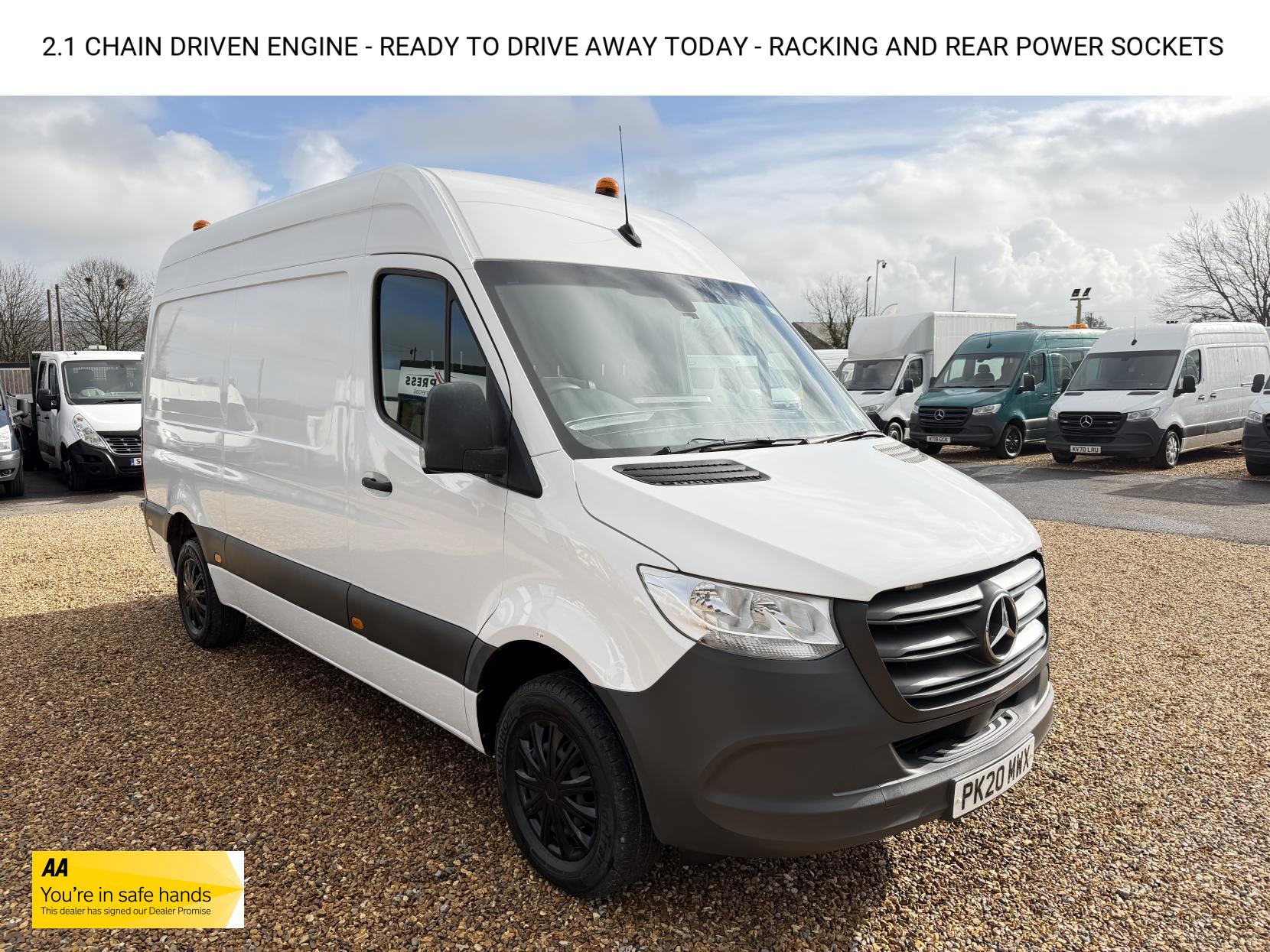 Mercedes-Benz Sprinter 2.1 316 CDI Panel Van 5dr Diesel Manual RWD L2 H2 Euro 6 (163 ps)