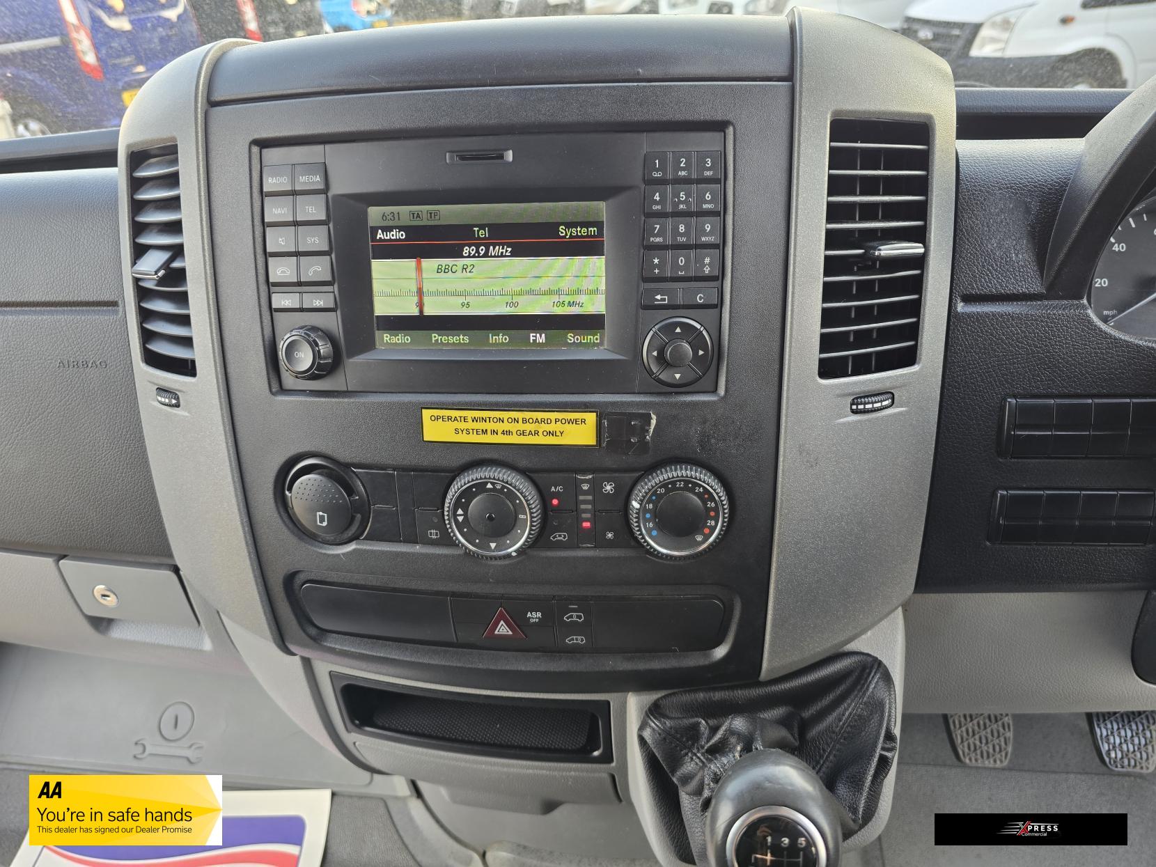 Mercedes-Benz Sprinter Sprinter 2.1 313 CDi Panel Van 4dr Diesel Manual RWD L1 H3 (222 g/km, 129 bhp)