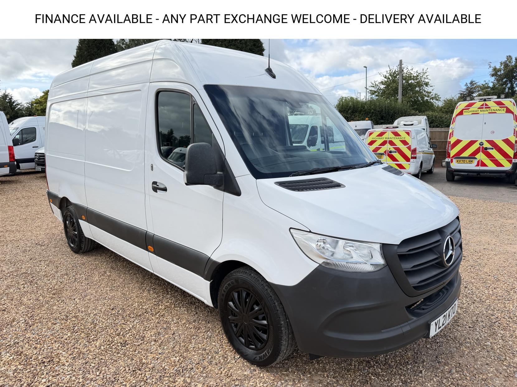 2021 Mercedes-Benz Sprinter 2.1 316 CDI Progressive Panel Van 5dr Diesel Manual RWD L2 H2 Euro 6 (s/s) (163 ps) - Thumbnail 5