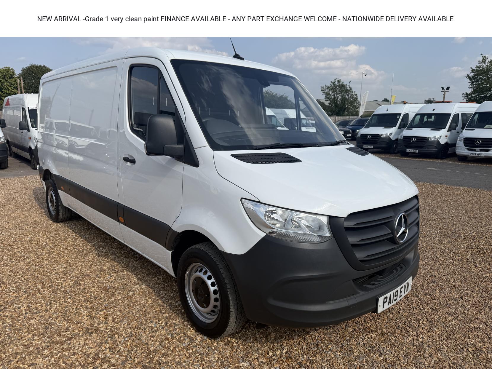 2019 Mercedes-Benz Sprinter 2.1 314 CDI Panel Van 5dr Diesel Manual FWD L2 H1 Euro 6 (143 ps)