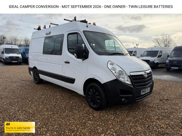 Vauxhall Movano 2.3 CDTi 3500 Panel Van 5dr Diesel Manual FWD L2 H2 Euro 6 (130 ps)