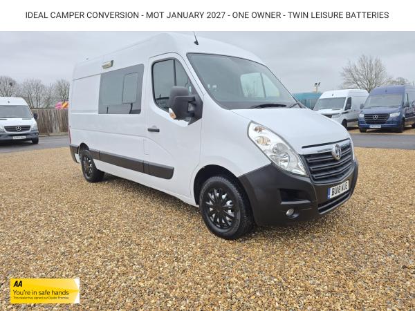Vauxhall Movano 2.3 CDTi 3500 Panel Van 5dr Diesel Manual FWD L2 H2 Euro 6 (130 ps)