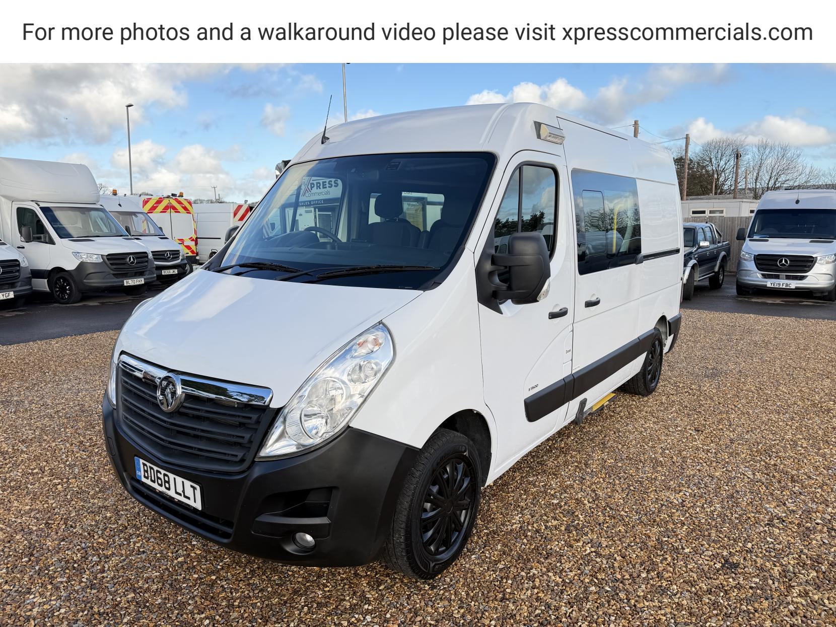 Vauxhall Movano 2.3 CDTi 3500 Panel Van 5dr Diesel Manual FWD L2 H2 Euro 6 (130 ps)