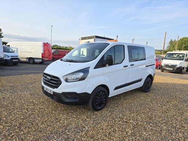 Ford Transit Custom 2.0 280 EcoBlue Leader Crew Van Double Cab 5dr Diesel Manual L1 H1 Euro 6 (s/s) (105 ps)
