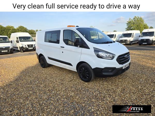 Ford Transit Custom 2.0 280 EcoBlue Leader Crew Van Double Cab 5dr Diesel Manual L1 H1 Euro 6 (s/s) (105 ps)
