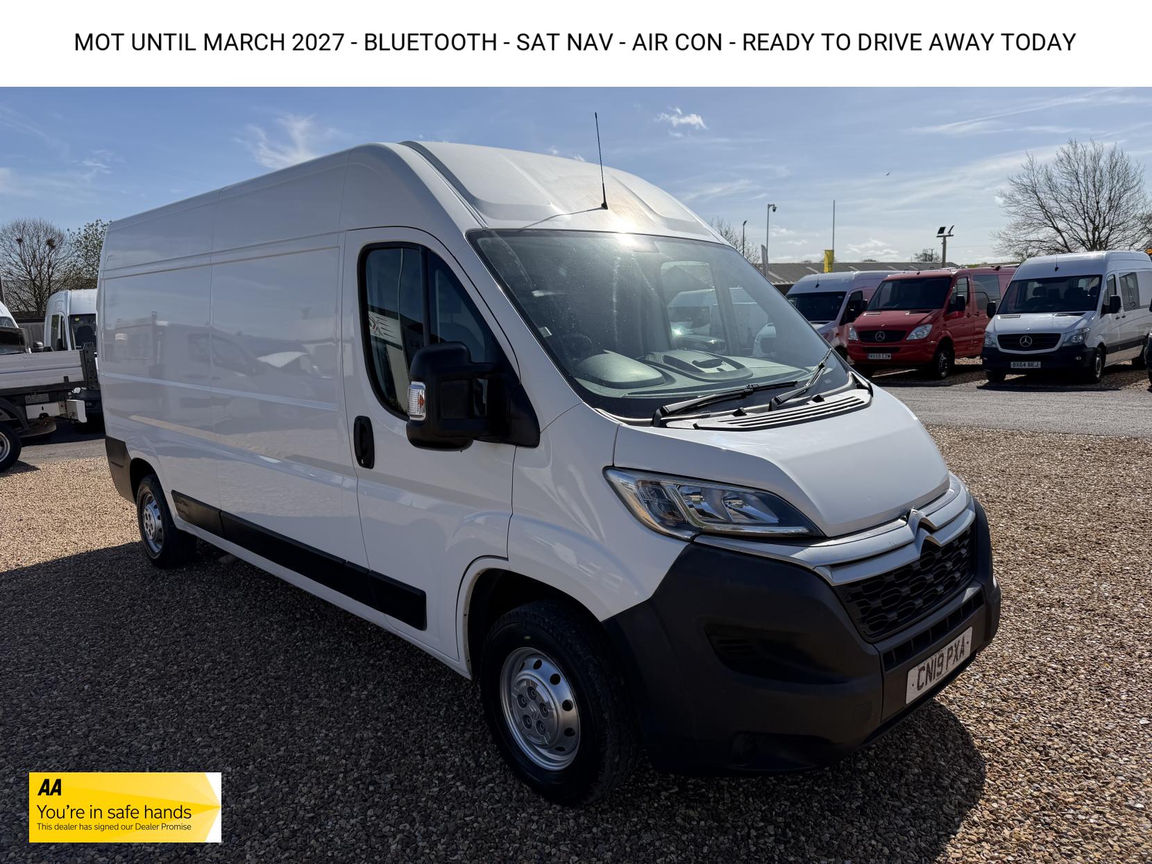 Citroen Relay 2.0 BlueHDi 35 Enterprise Panel Van 5dr Diesel Manual L3 High Roof Euro 6 (130 ps)