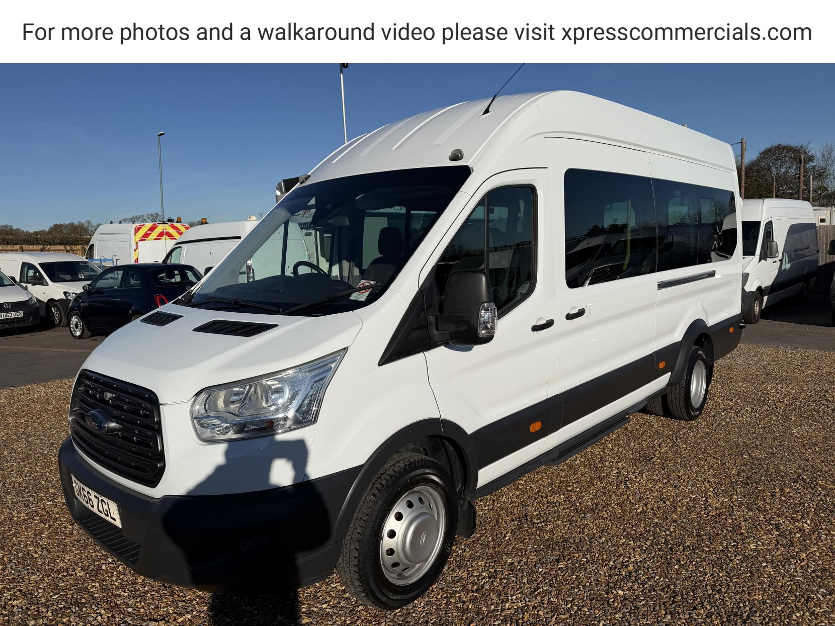 Ford Transit 2.2 TDCi 460 HDT Trend Minibus 4dr Diesel Manual L4 H3 (18 seats) (196 g/km, 123 bhp)