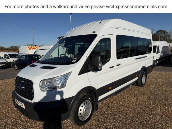 Ford Transit 2.2 TDCi 460 HDT Trend Minibus 4dr Diesel Manual L4 H3 (18 seats) (196 g/km, 123 bhp)