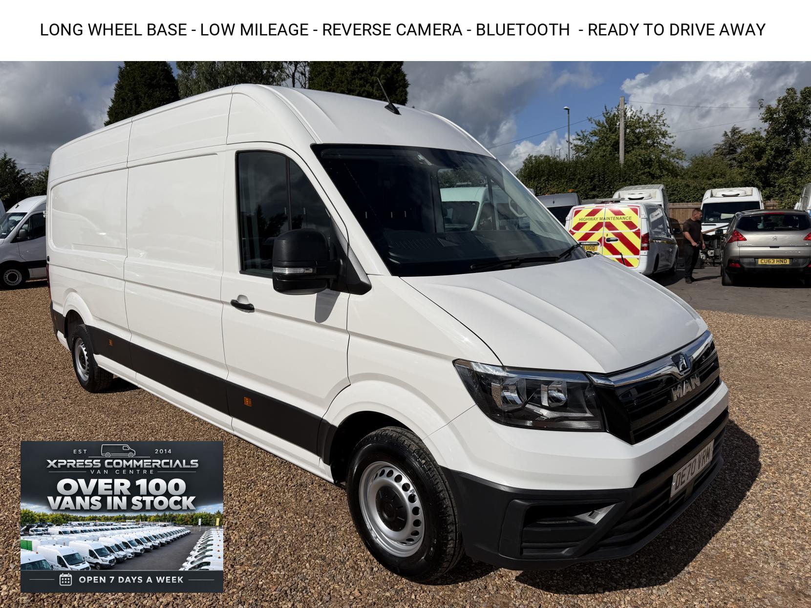 2020 MAN TGE 2.0 3140d Panel Van 5dr Diesel Manual FWD LWB High Roof Euro 6 (s/s) (140 ps)