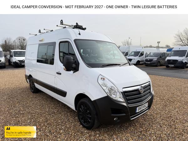 Vauxhall Movano 2.3 CDTi 3500 Panel Van 5dr Diesel Manual FWD L2 H2 Euro 6 (130 ps)