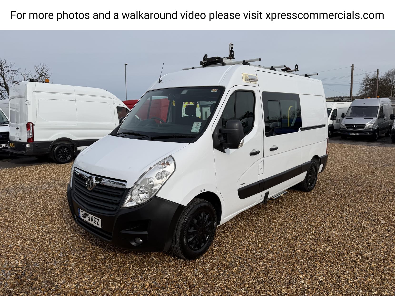 Vauxhall Movano 2.3 CDTi 3500 Panel Van 5dr Diesel Manual FWD L2 H2 Euro 6 (130 ps)