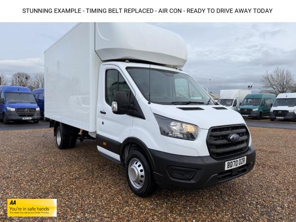 Ford Transit 2.0 350 EcoBlue HD Leader Chassis Cab 2dr Diesel Manual RWD L4 Euro 6 (s/s) (DRW) (130 ps)