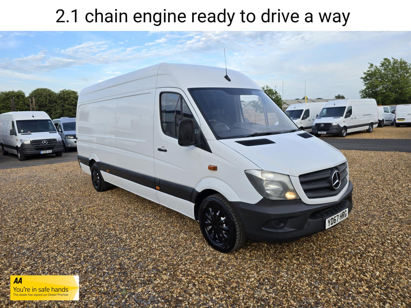 Mercedes-Benz Sprinter 2.1 311 CDi Panel Van 5dr Diesel Manual RWD L3 H3 (234 g/km, 112 bhp)