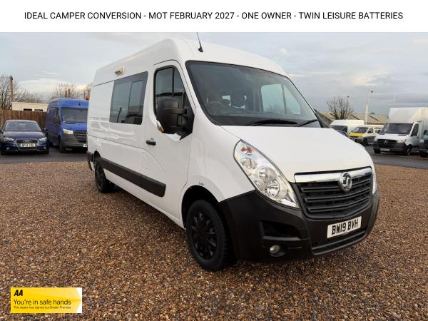 Vauxhall Movano 2.3 CDTi 3500 Panel Van 5dr Diesel Manual FWD L2 H2 Euro 6 (130 ps)