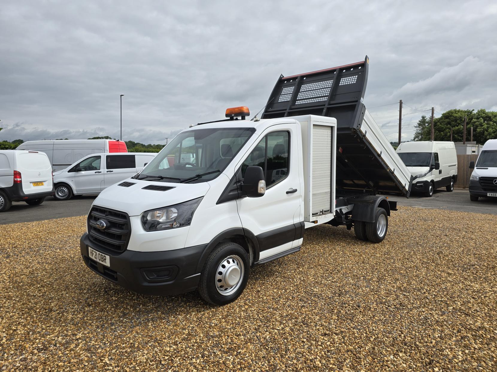 Ford Transit 2.0 350 EcoBlue Leader Tipper 2dr Diesel Manual RWD L3 Euro 6 (s/s) (1-Way, 1-Stop, Tool Pod) (130 ps)