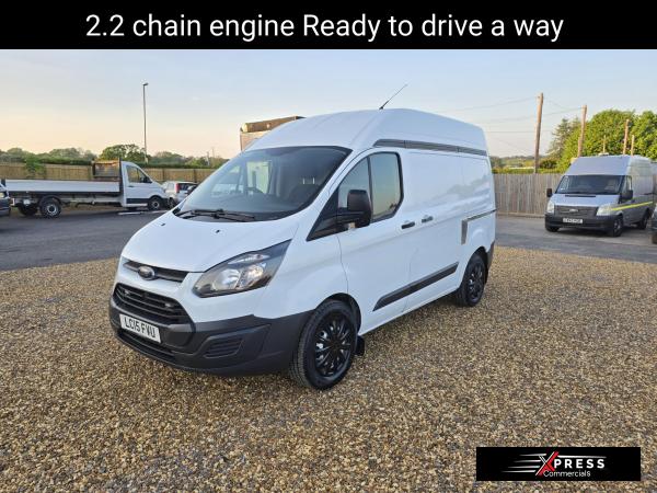 Ford Transit Custom 2.2 TDCi 330 Panel Van 5dr Diesel Manual L2 H1 (197 g/km, 123 bhp)
