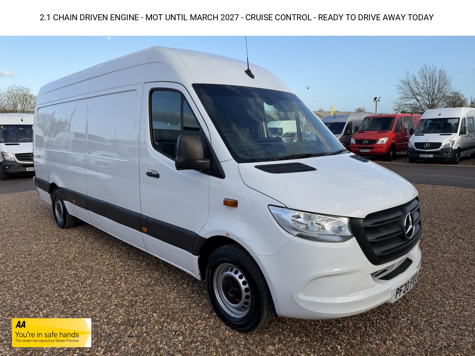 Mercedes-Benz Sprinter 2.1 311 CDI Panel Van 5dr Diesel Manual RWD L3 H2 Euro 6 (114 ps)