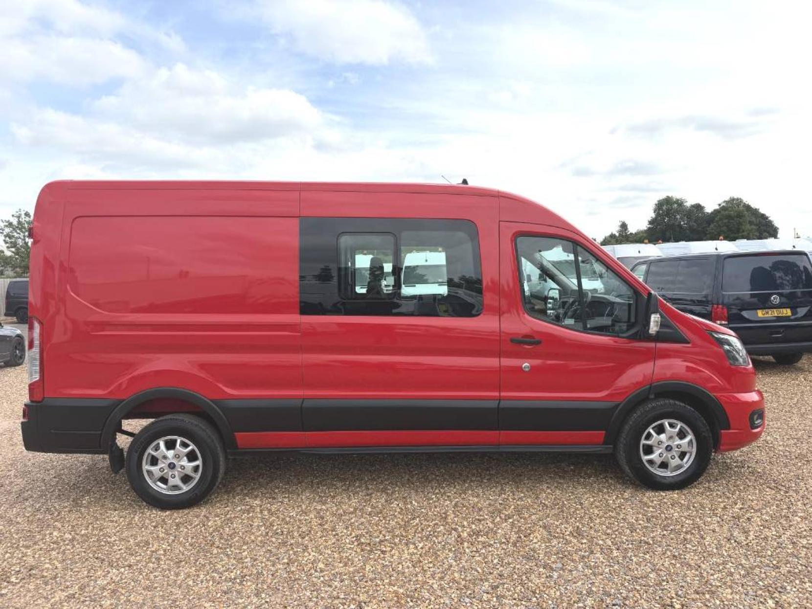 2022 Ford Transit 2.0 350 EcoBlue MHEV Limited Crew Van Double Cab 6dr Diesel Manual RWD L3 H2 Euro 6 (s/s) (130 ps) - Thumbnail 13
