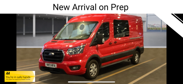 Ford Transit 2.0 350 EcoBlue MHEV Limited Crew Van Double Cab 6dr Diesel Manual RWD L3 H2 Euro 6 (s/s) (130 ps)