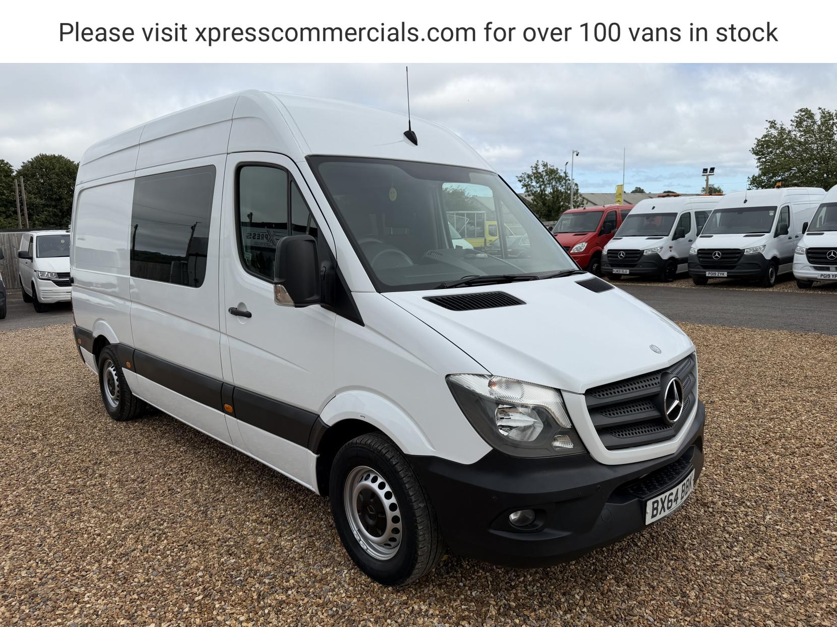 2014 Mercedes-Benz Sprinter 2.1 313 CDi Panel Van 4dr Diesel Manual RWD L2 (129 bhp) - Thumbnail 5
