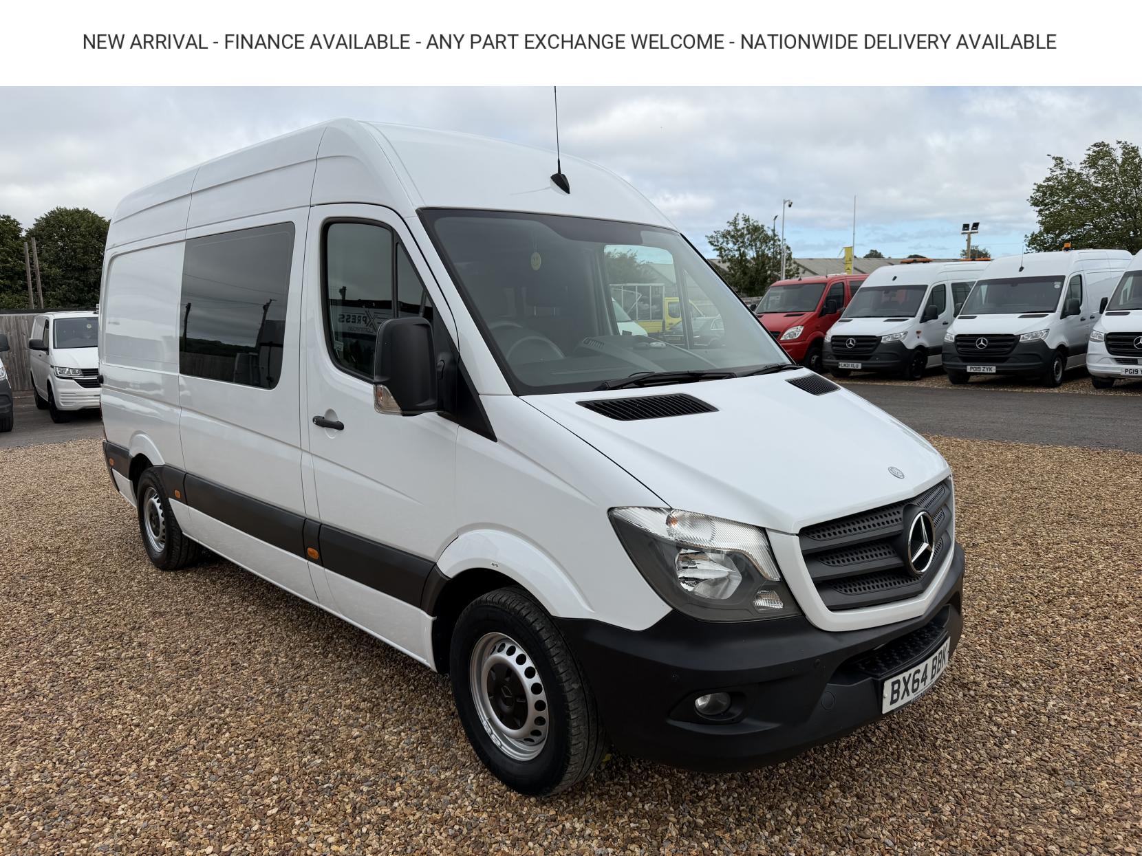2014 Mercedes-Benz Sprinter 2.1 313 CDi Panel Van 4dr Diesel Manual RWD L2 (129 bhp) - Image 1
