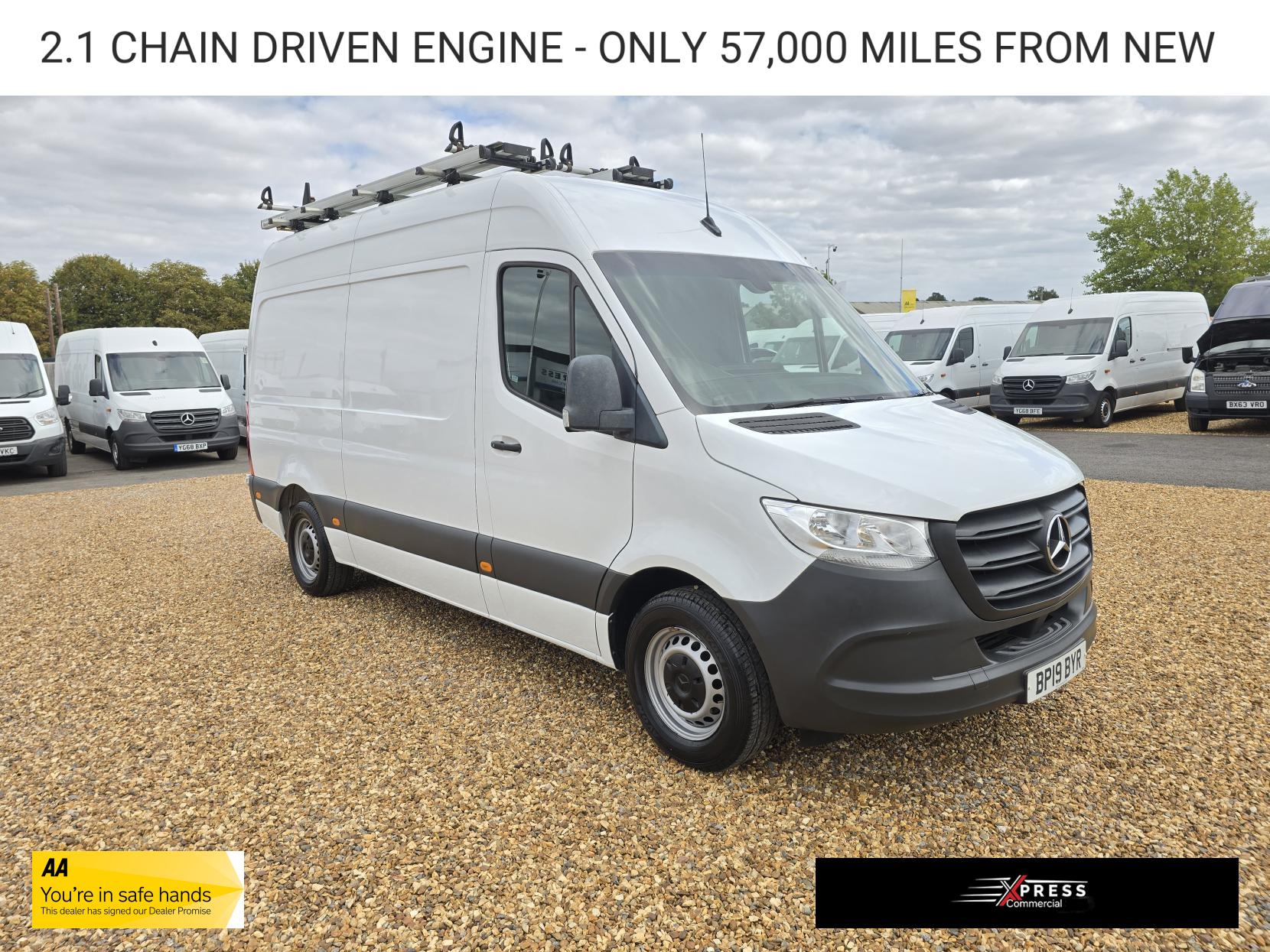 Mercedes-Benz Sprinter 2.1 316 CDI Panel Van 5dr Diesel Manual RWD L2 H2 Euro 6 (163 ps)