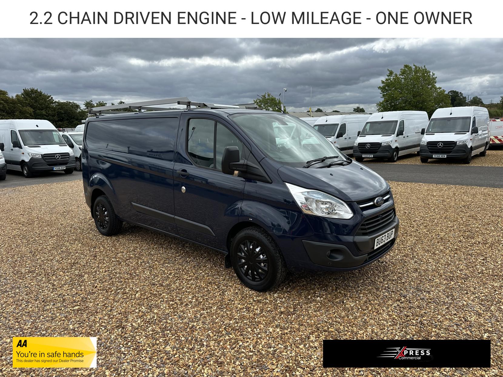 Ford Transit Custom 2.2 TDCi 330 Trend Panel Van 5dr Diesel Manual L2 H1 (197 g/km, 123 bhp)