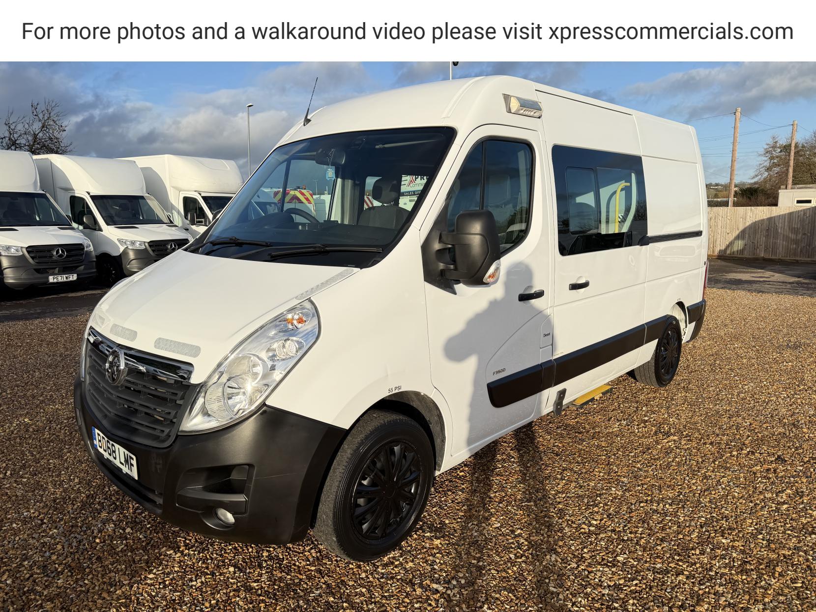 Vauxhall Movano 2.3 CDTi 3500 Panel Van 5dr Diesel Manual FWD L2 H2 Euro 6 (130 ps)