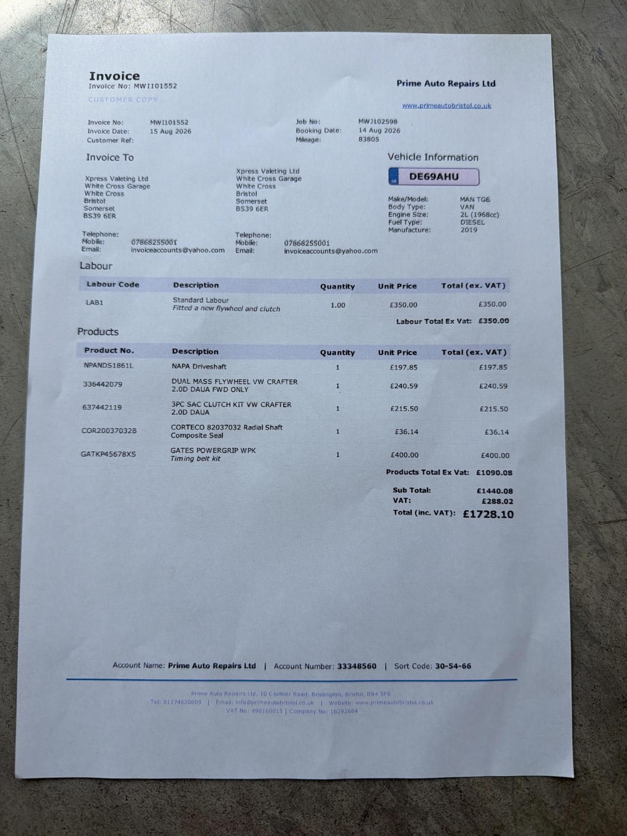 2019 MAN TGE 2.0 3140d Panel Van 5dr Diesel Manual FWD LWB High Roof Euro 6 (s/s) (140 ps) - Thumbnail 47