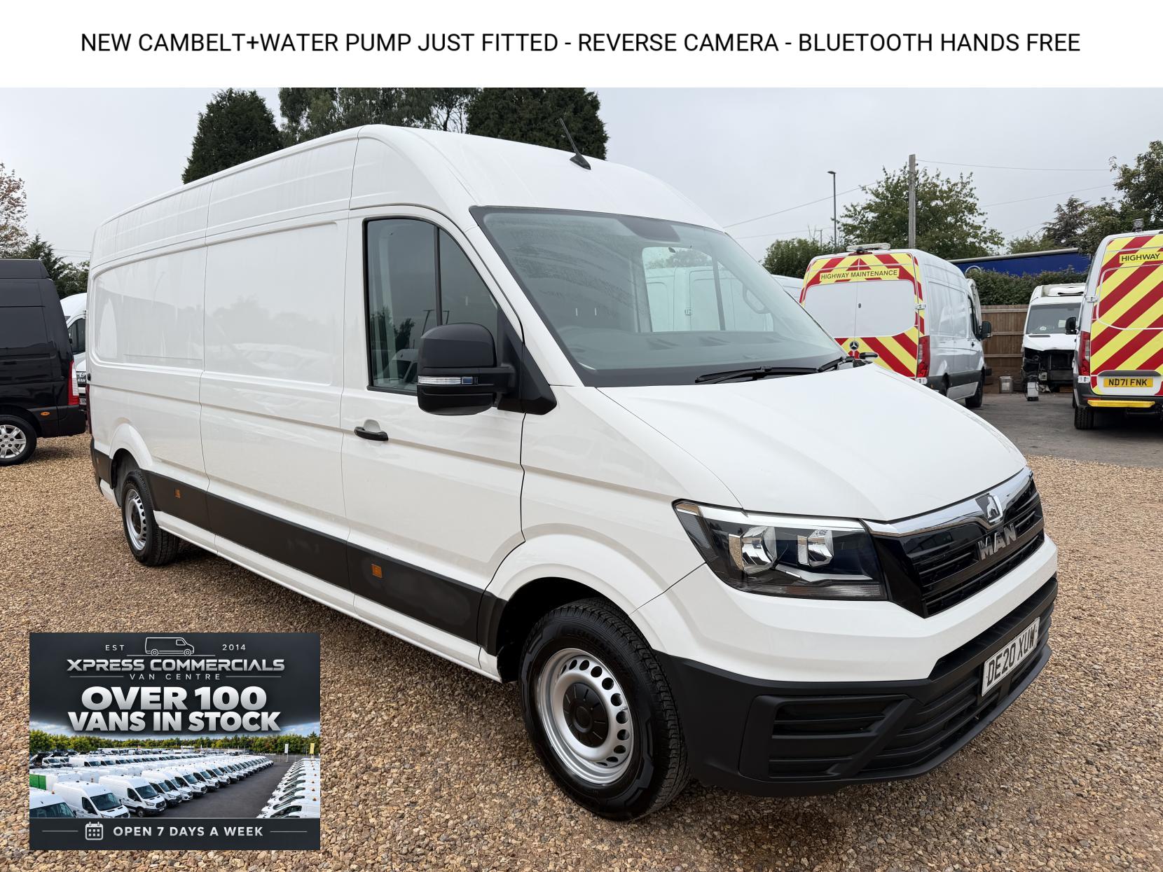 2020 MAN TGE 2.0 3140d Panel Van 5dr Diesel Manual FWD LWB High Roof Euro 6 (s/s) (140 ps)