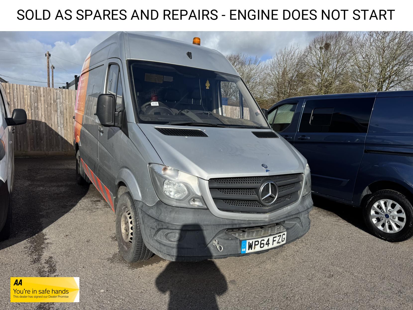 2014 Mercedes-Benz Sprinter 2.1 313 CDi Panel Van 4dr Diesel Manual RWD L1 H3 (222 g/km, 129 bhp) - Image 1
