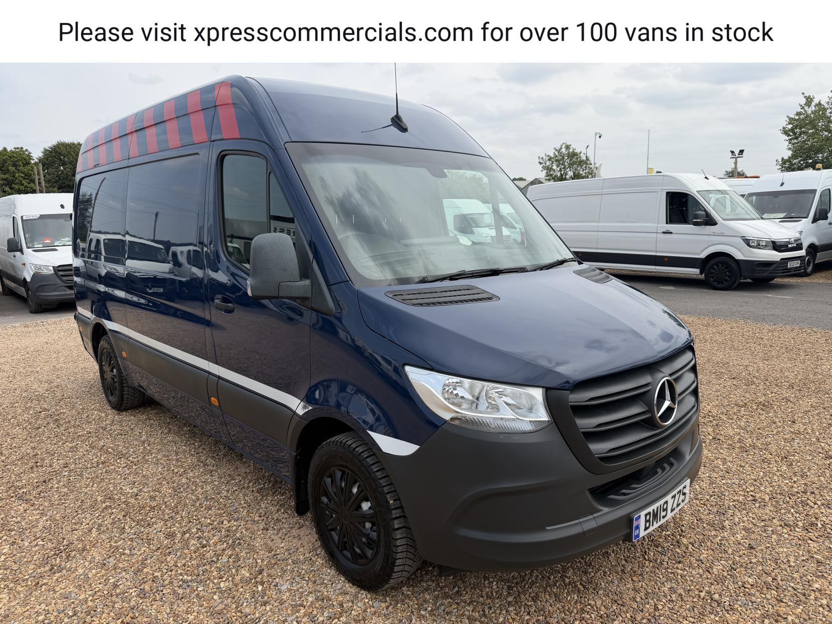 2019 Mercedes-Benz Sprinter 2.1 316 CDI Panel Van 5dr Diesel Manual RWD L2 H2 Euro 6 (163 ps) - Thumbnail 5