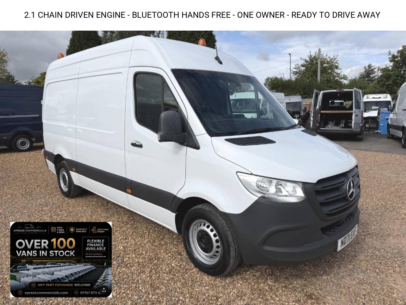 2021 Mercedes-Benz Sprinter 2.1 316 CDI Progressive Panel Van 5dr Diesel Manual RWD L2 H2 Euro 6 (s/s) (163 ps) - Image 1
