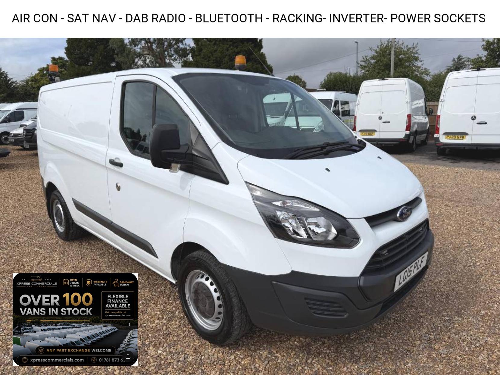 2015 Ford Transit Custom 2.2 TDCi 310 Panel Van 5dr Diesel Manual L2 H1 (186 g/km, 123 bhp)