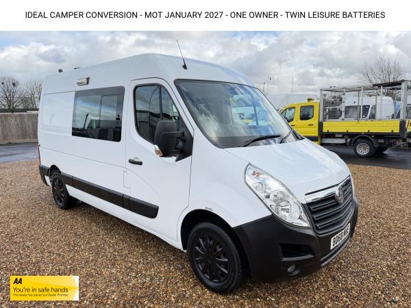 Vauxhall Movano 2.3 CDTi 3500 Panel Van 5dr Diesel Manual FWD L2 H2 Euro 6 (130 ps)