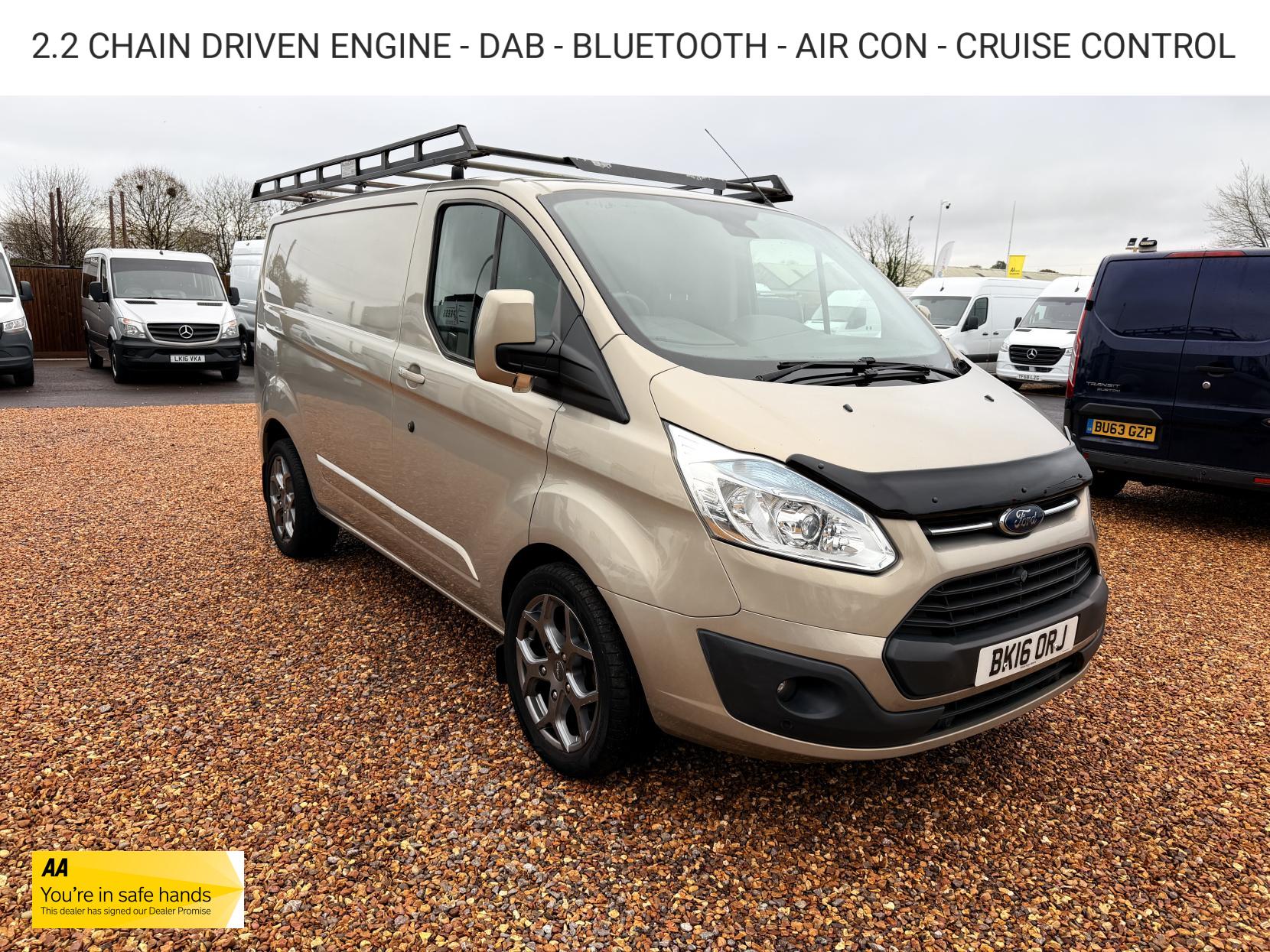 Ford Transit Custom 2.2 TDCi 270 Limited Panel Van 5dr Diesel Manual L1 H1 (186 g/km, 123 bhp)