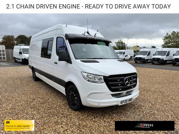 Mercedes-Benz Sprinter 2.1 316 CDI Panel Van 5dr Diesel Manual RWD L3 H2 Euro 6 (163 ps)