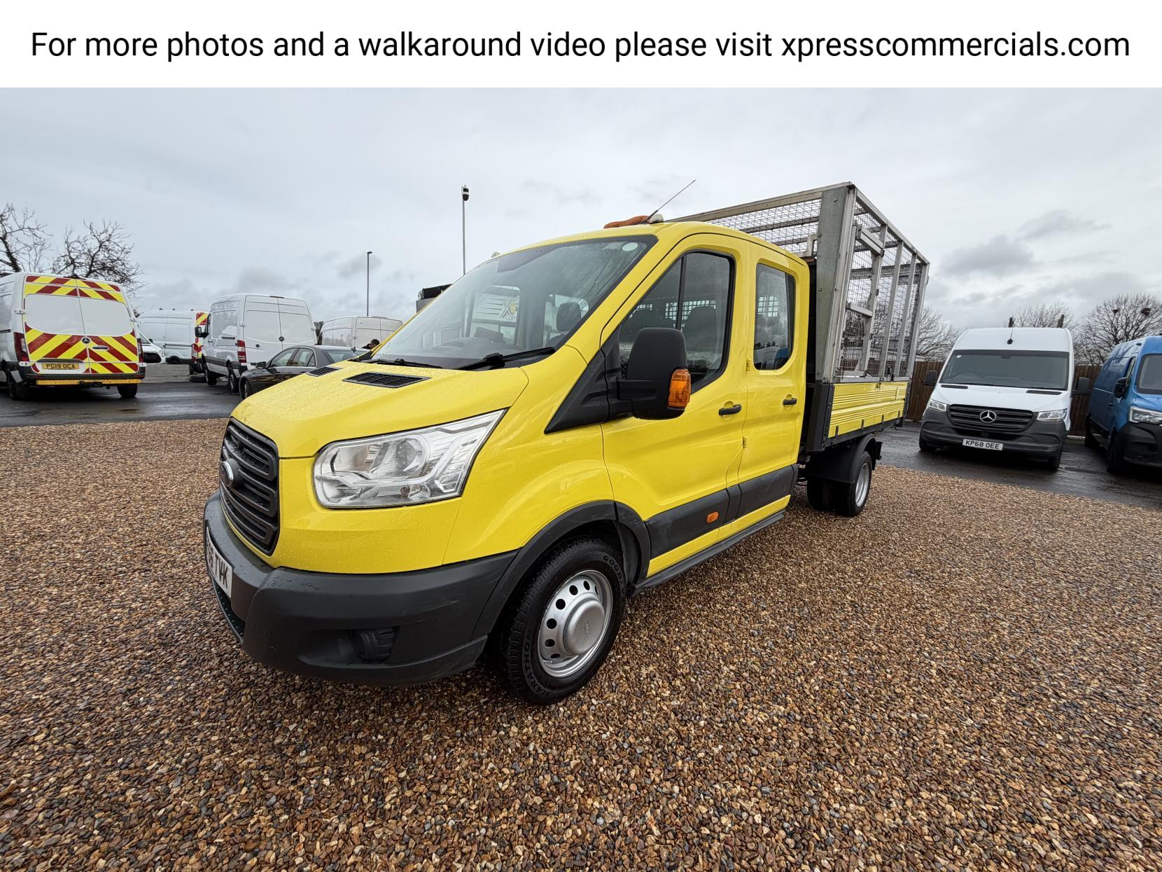 Ford Transit 2.2 TDCi 350 Chassis Double Cab 4dr Diesel Manual RWD L3 H1 Euro 5 (DRW) (100 ps)