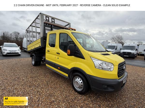 Ford Transit 2.2 TDCi 350 Chassis Double Cab 4dr Diesel Manual RWD L3 H1 Euro 5 (DRW) (100 ps)