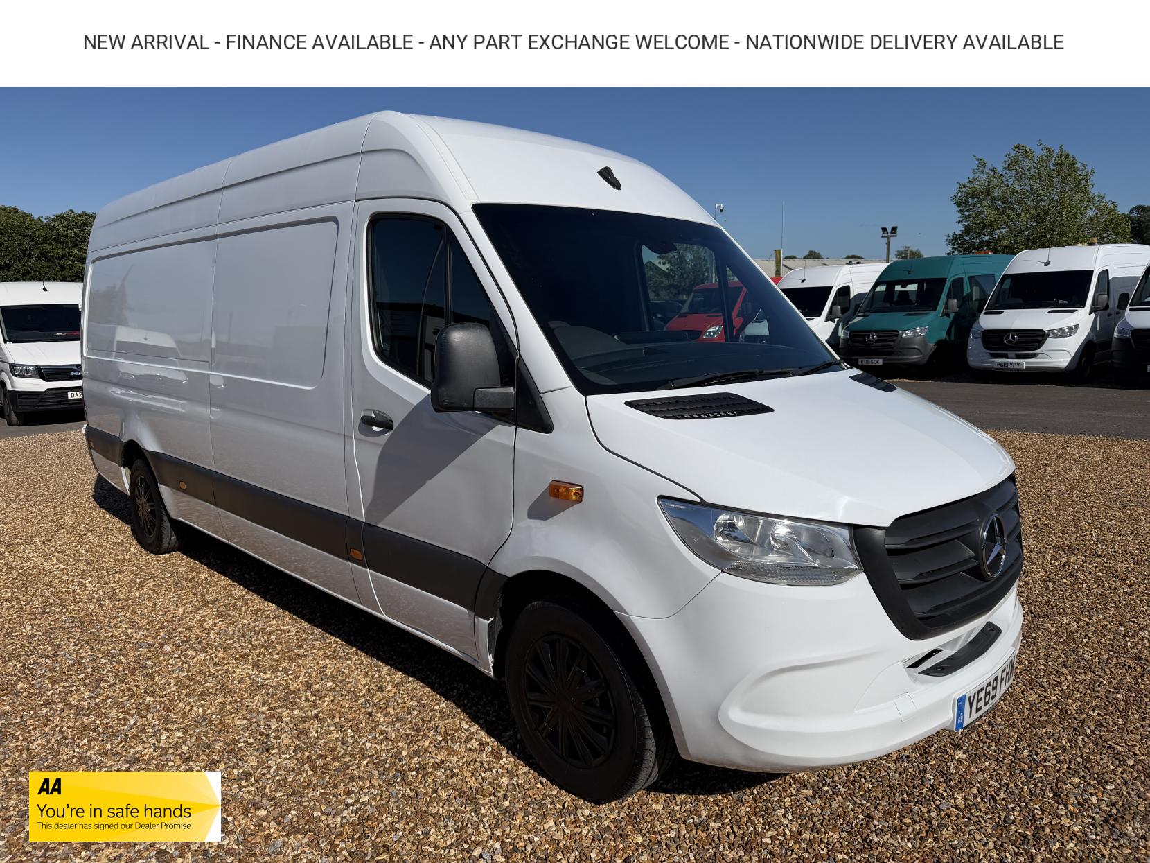 2019 Mercedes-Benz Sprinter 2.1 311 CDI Panel Van 5dr Diesel Manual RWD L3 H2 Euro 6 (114 ps) - Image 1